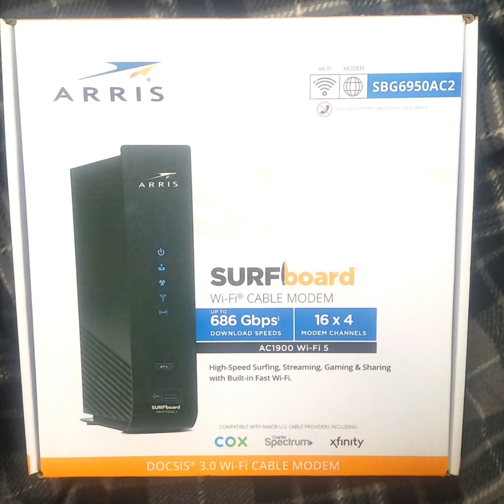 Docsis 3.0 Wi-Fi Cable Modem